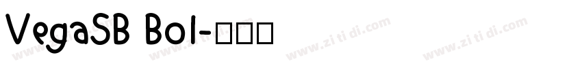 VegaSB Bol字体转换